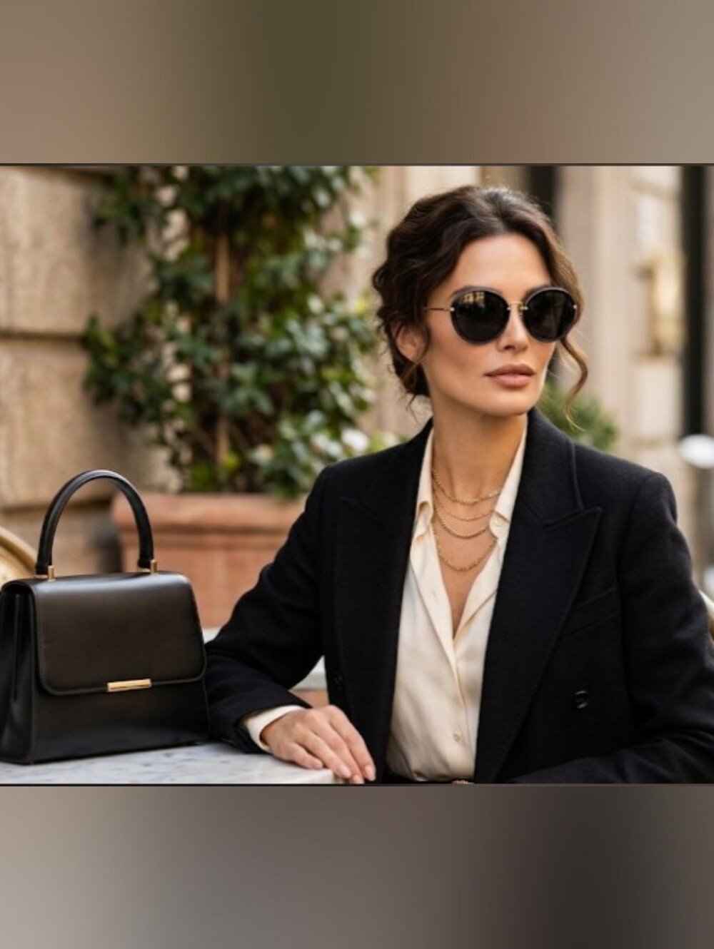 Authentic Miu Miu Retro Combo-Frame Round Sunglasses Indulge Italian luxury